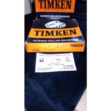 TIMKEN TAPERED ROLLER CUP 492A