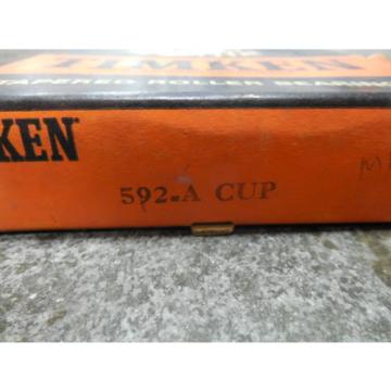 NEW Timken 592-A Tapered Roller Bearing Cup