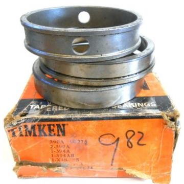 TIMKEN TAPERED ROLLER BEARINGS, 394AB CUP, 394A CUP, Y5S-394A