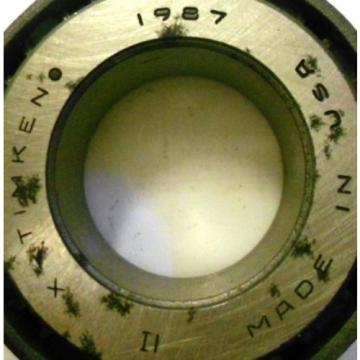 TIMKEN TAPERED ROLLER BEARING 1987, USA, 1.0620&#034; BORE, 0.7620&#034; WIDTH