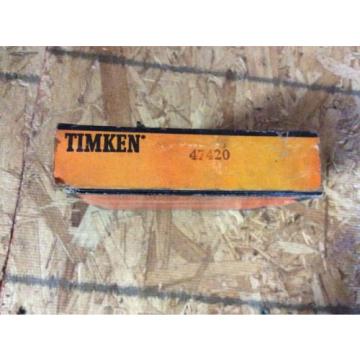 Timken tapered roller bearing,  NOS, #47420, free shipping, 30 day warranty