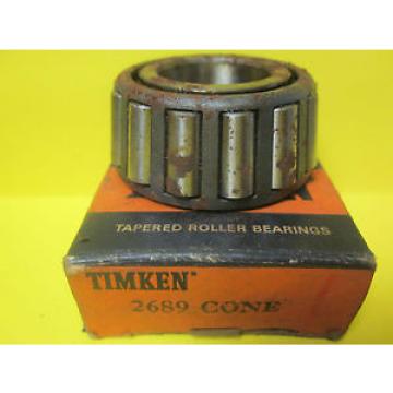 TIMKEN TAPERED ROLLER BEARING  2689 CONE........................XT-38R