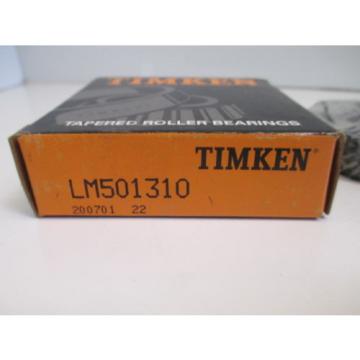 TIMKEN LM501310 TAPERED ROLLER BEARING MANUFACTURING CONSTRUCTION NEW