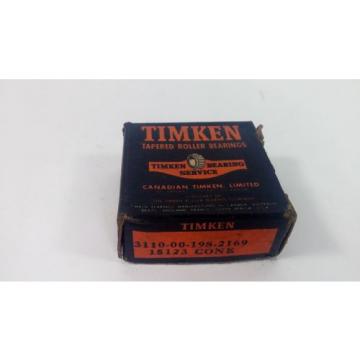 Timken Tapered Roller Bearings,15123, 1.25&#034; ID, 0.750&#034; OD Cone