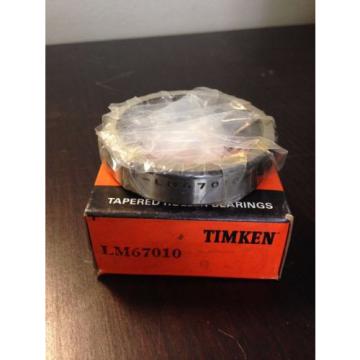 Timken Tapered Roller Bearing, LM67010 **