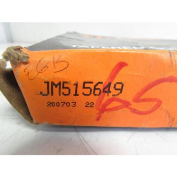 TIMKEN JM515649 TAPERED ROLLER BEARING ***NIB***