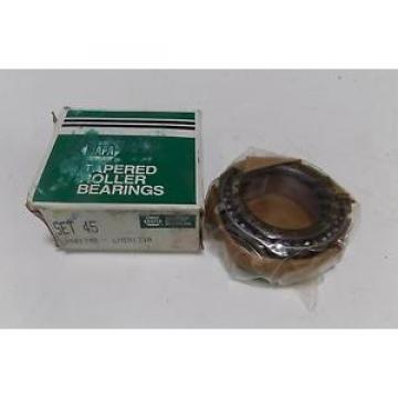 NAPA TAPERED ROLLER BEARING SET 45 LM501349-LM501310 NIB