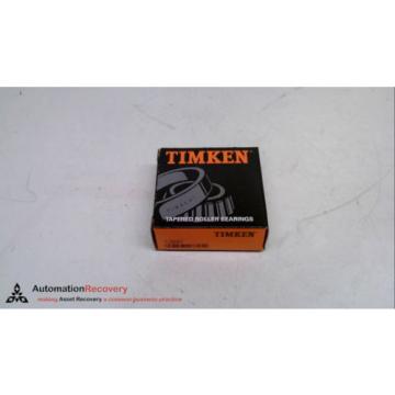 TIMKEN 13687, TAPERED ROLLER BEARING, BORE: 1.5&#034;, CUP O.D: 2.7&#034;, NEW #231034