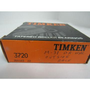 TIMKEN TAPERED ROLLER BEARING 3720