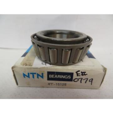 NTN Tapered Roller Bearing 4T-15125 4FL29 NEW