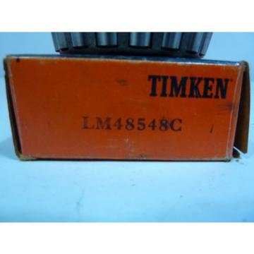 Timken LM48548C Tapered Roller Bearing  NEW