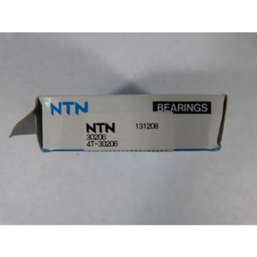 NTN 4T-30206 Tapered Roller Bearing 30x62x18mm 