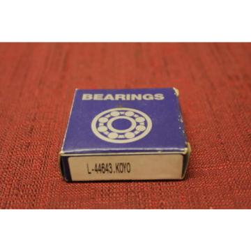 Koyo L-44643 Tapered Roller Bearing New