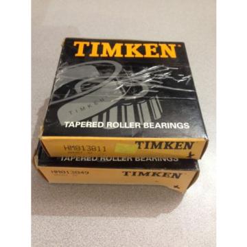 NEW TIMKEN TAPERED ROLLER BEARING HM813849 WITH BEARING RACE HM81311