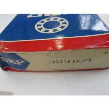 *NEW* 22216 EK/C3 SKF EXPLORER SPHERICAL ROLLER BEARING, TAPER BORE