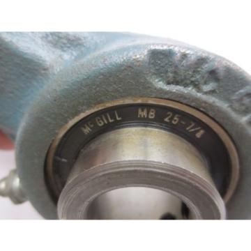 McGill MB 25-7/8 Bearing Insert (7/8&#034; ID) With F2-05 Two Bolt Flange Mount