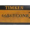 TIMKEN TAPERED ROLLER BEARING, 66585 CONE, 2.3622&#034; BORE