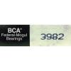 FEDERAL MOGUL, BCA, BOWER TAPERED ROLLER BEARING CONE, #3982, 2 1/2&#034; BORE