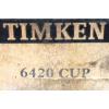 TIMKEN 6420 TAPERED ROLLER BEARING CUP, 5 7/8&#034; OD, 1 3/4&#034; WIDTH CHROME STEEL