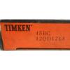 TIMKEN TAPERED ROLLER BEARING, 45BC CAGE, 2.2232&#034; BORE, 45-BC, 12QD1213