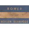 BOWER, TAPER ROLLER BEARING, 752 CUP, 6.3750&#034; OD, SINGLE CUP