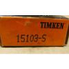 1 NIB TIMKEN 15103-S TAPERED ROLLER BEARING CUP OD: 2-7/16&#034;, CUP WIDTH: 9/16&#034;