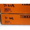 **Set of 2** Timken 3820 Tapered Roller Bearing Cup