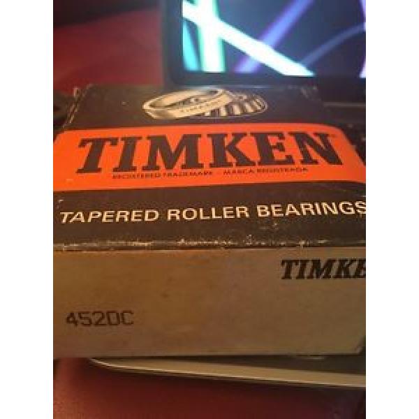 TIMKEN 452DC TAPERED ROLLER BEARING, DOUBLE CUP, STANDARD TOLERANCE, STRAIGHT... #1 image