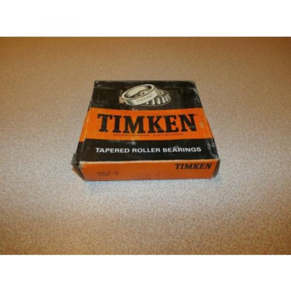 TIMKEN TAPERED ROLLER BEARING 552 S #1 image