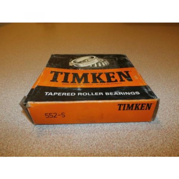 TIMKEN TAPERED ROLLER BEARING 552 S #2 image