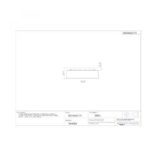 Timken M84549 Tapered Roller Bearing, Single Cone, Standard Tolerance, Straight #4 image