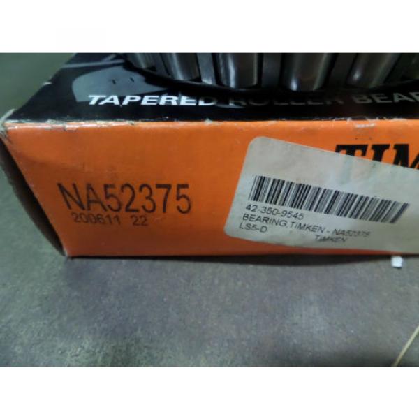 Timken Tapered Roller Bearing Cone NA52375 New #2 image