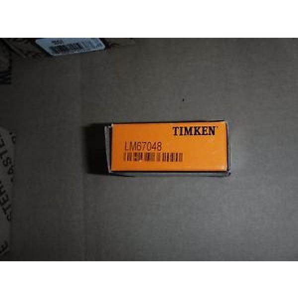 Timken Lm67048 Tapered Roller Bearing Cone, LM 67048 (SKID101) #1 image