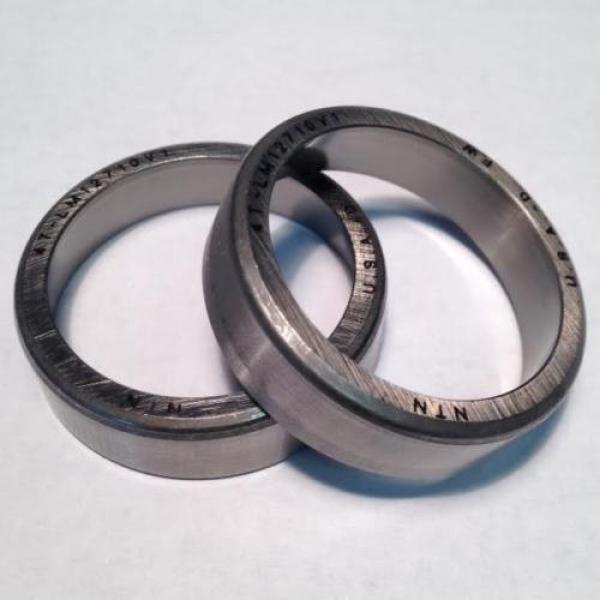 -Lot of 2- NTN Bearings 4T-LM12710 Tapered Roller Bearing Cup (NEW) (CA4) #1 image