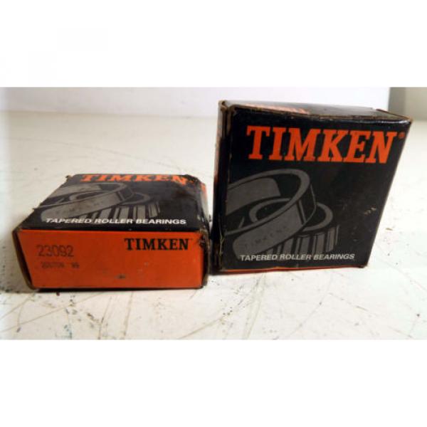 2 NEW TIMKEN 23092 TAPERED CONE ROLLER BEARINGS #6 image