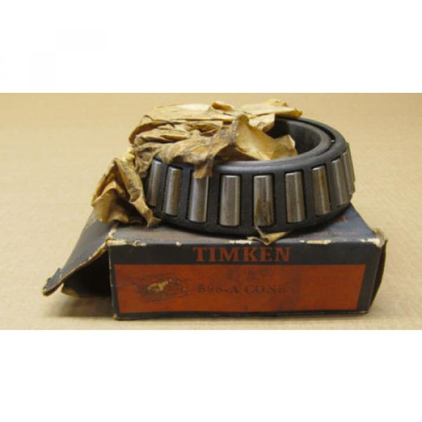 1 NIB TIMKEN 598-A TAPERED ROLLER BEARING CONE 3-5/8&#034; ID X 1.43&#034; WIDTH #1 image