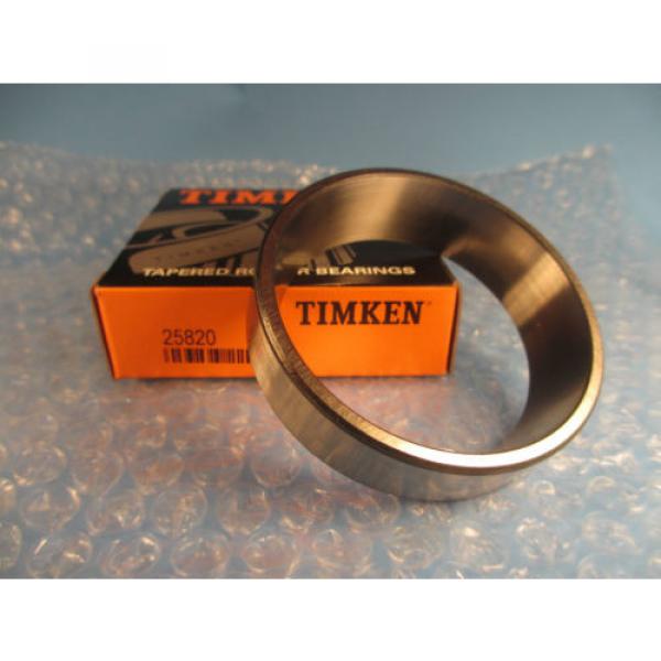 Timken 25820 Tapered Roller Bearing Cup #2 image