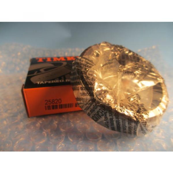 Timken 25820 Tapered Roller Bearing Cup #3 image