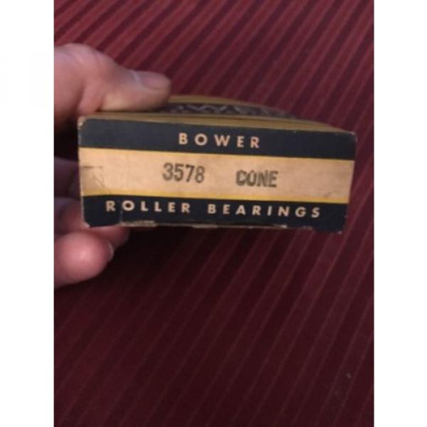 Bower Tapered Roller Bearing Cone 3578 1 3/4&#034; Bore New #2 image