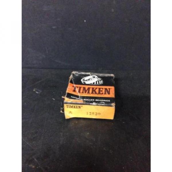 TIMKEN MODEL 12520 TAPERED ROLLER BEARING CUP #1 image