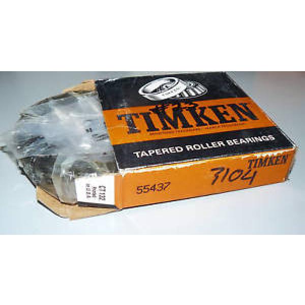 NEW TIMKEN 55437 TAPERED ROLLER BEARING OUTER CUP #1 image