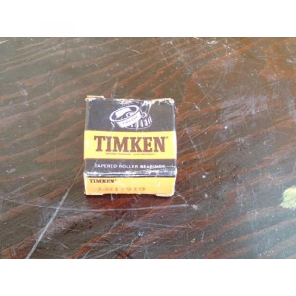 TIMKEN LM11910 TAPERED ROLLER BEARING CUP 1.781&#034; X  0.475&#034; NIB #1 image