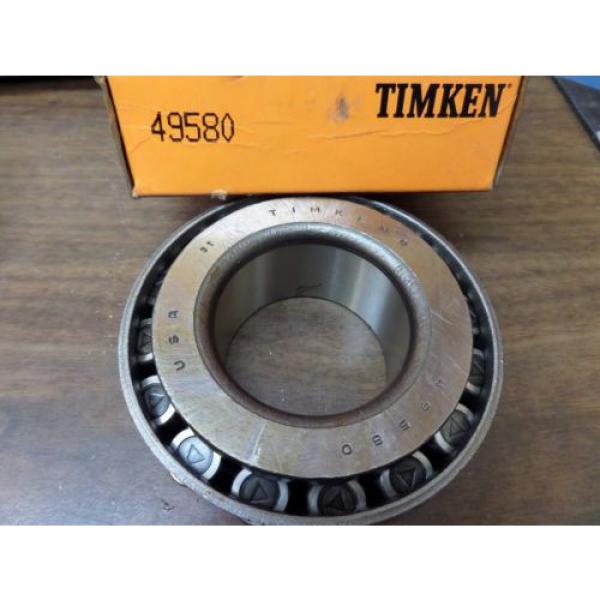 NEW TIMKEN TAPERED ROLLER BEARING CONE 49580 #1 image