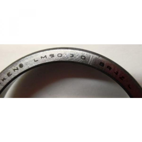 TIMKEN TAPERED ROLLER BEARING CUP LM501310, SINGLE CUP, OD 2-29/32&#034;, .058&#034; W #2 image