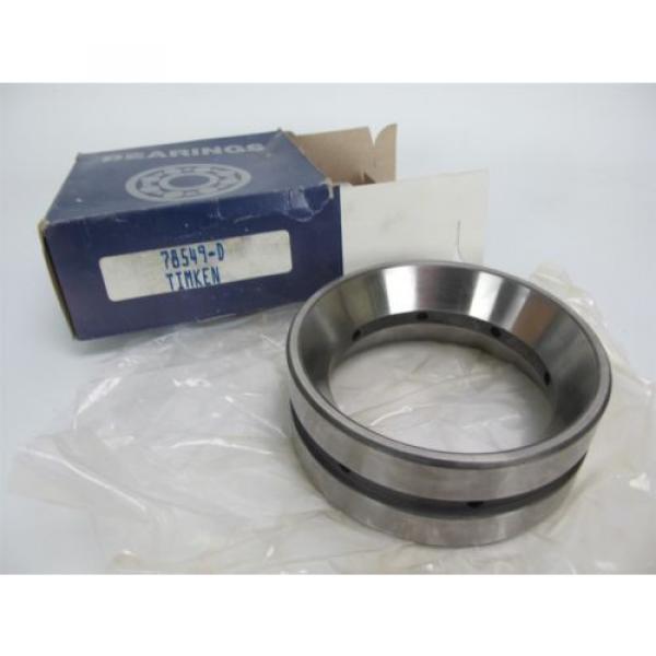 Timken 78549D Tapered Roller Bearing Double Cup Steel 5.5&#034; OD, 2.0395&#034; Width #1 image