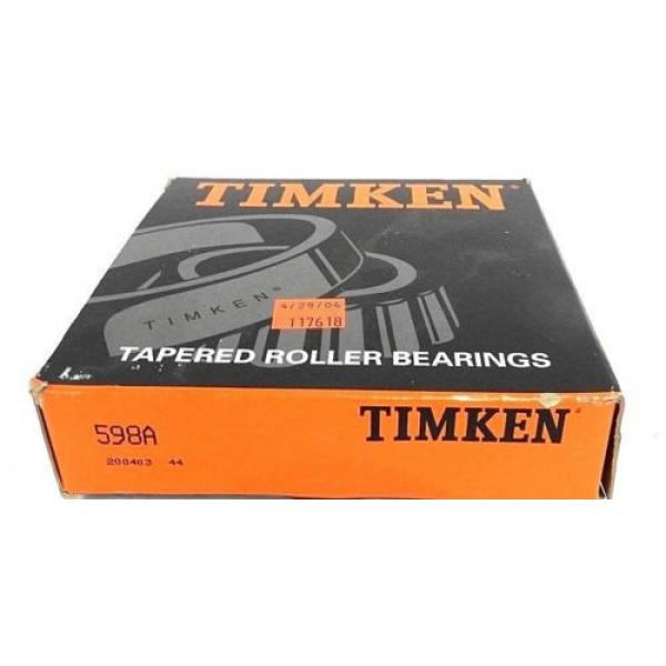 NIB TIMKEN 598A TAPERED ROLLER BEARING #1 image