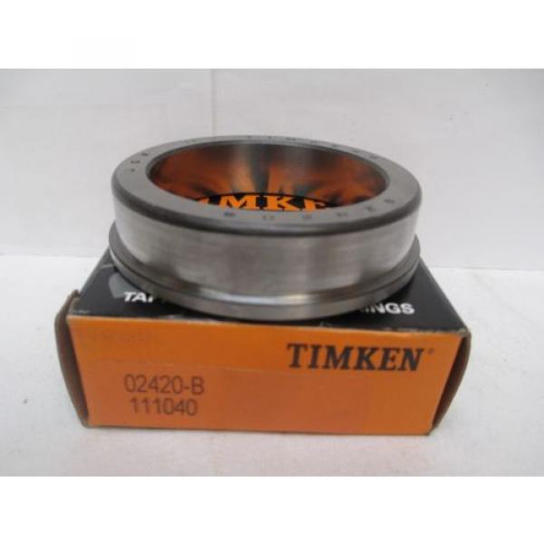 NEW TIMKEN 02420B TAPERED ROLLER BEARING RACE #2 image