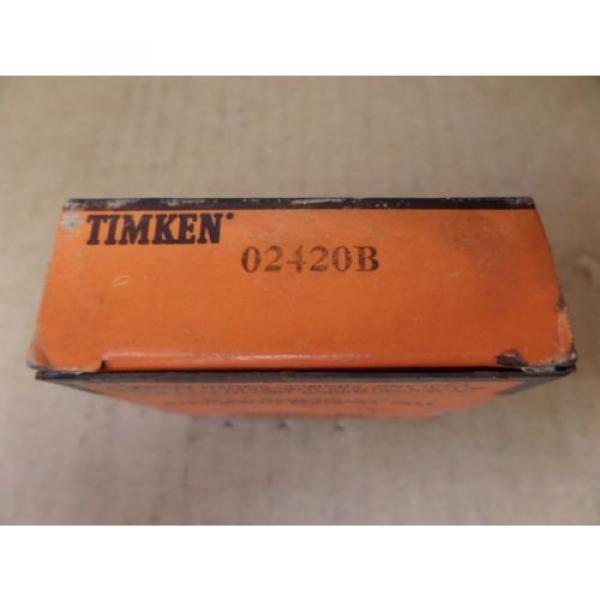 NEW TIMKEN 02420B TAPERED ROLLER BEARING RACE #6 image