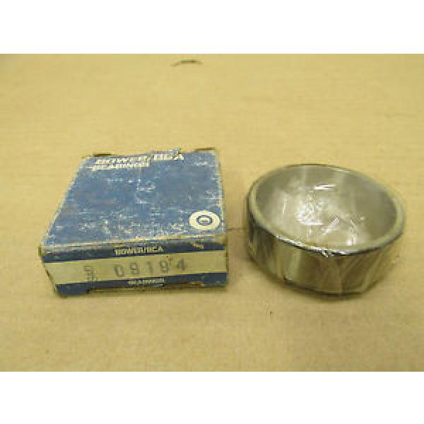 1 NIB TYSON BOWER 09194 TAPERED CUP CONE WHEEL BEARING ROLLER OUTER RACE NEW #1 image