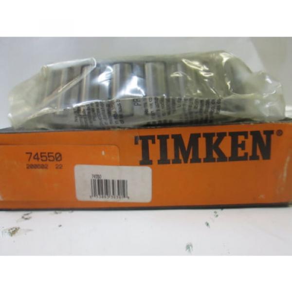 NEW TIMKEN TAPERED ROLLER BEARING 74550 #1 image